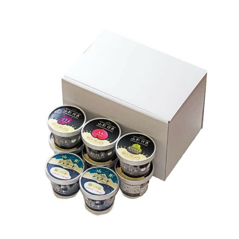 サン＆リブ 山形ジェラート 8個入_パッケージ
