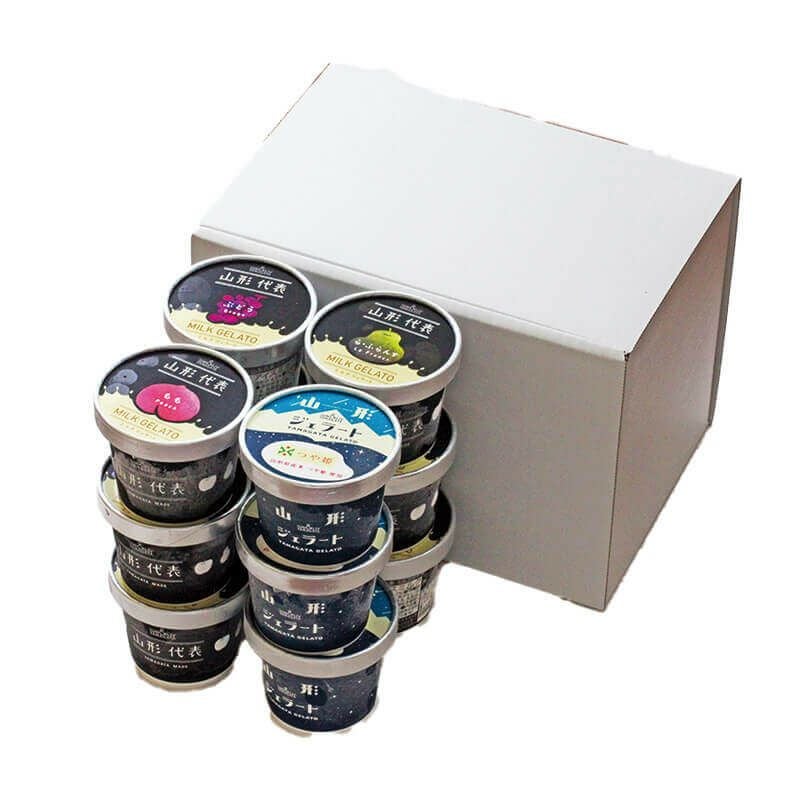サン＆リブ 山形ジェラート 12個入_パッケージ