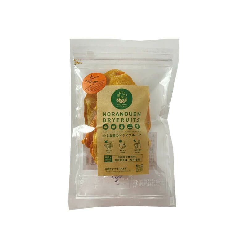 のら農園ドライフルーツ 柿_パッケージ