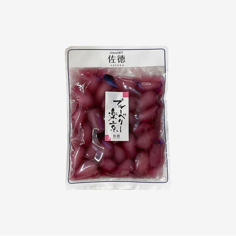 佐徳 ブルーベリーらっきょう_パッケージ