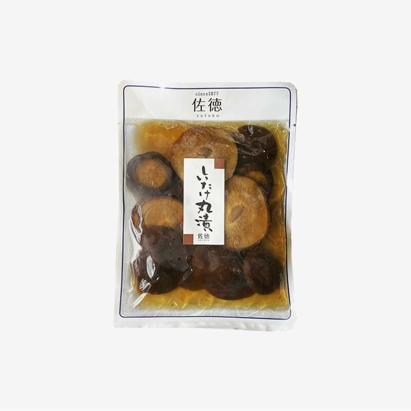 佐徳 しいたけ丸漬_パッケージ