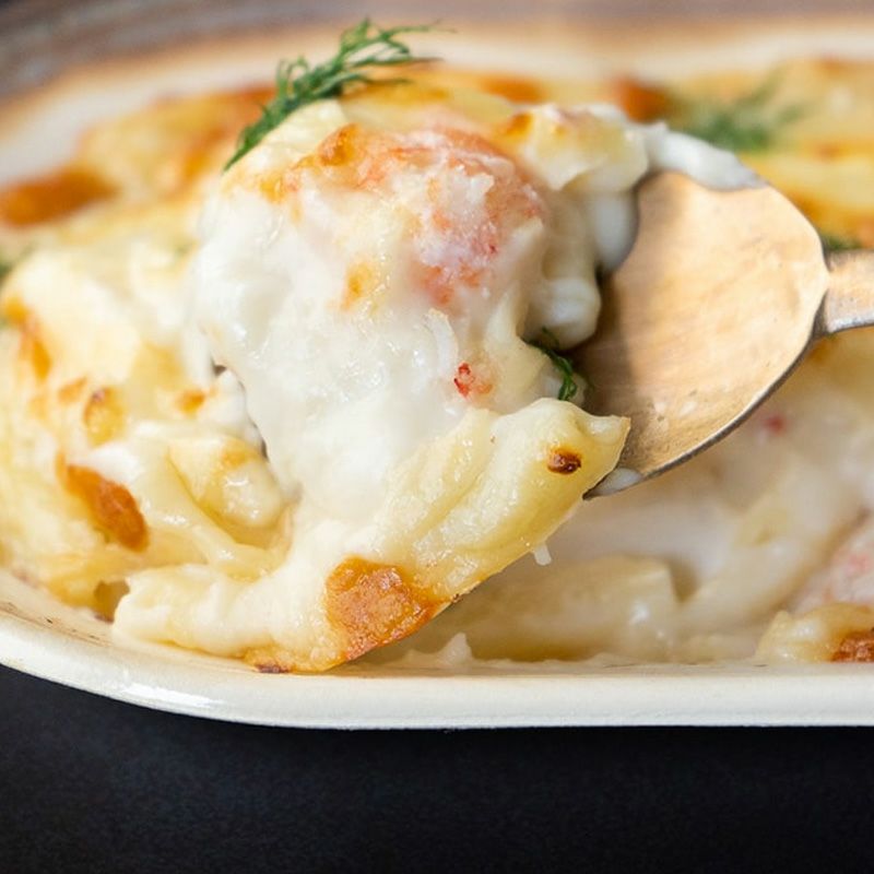 たっぷりカニの 感動グラタン｜清川屋