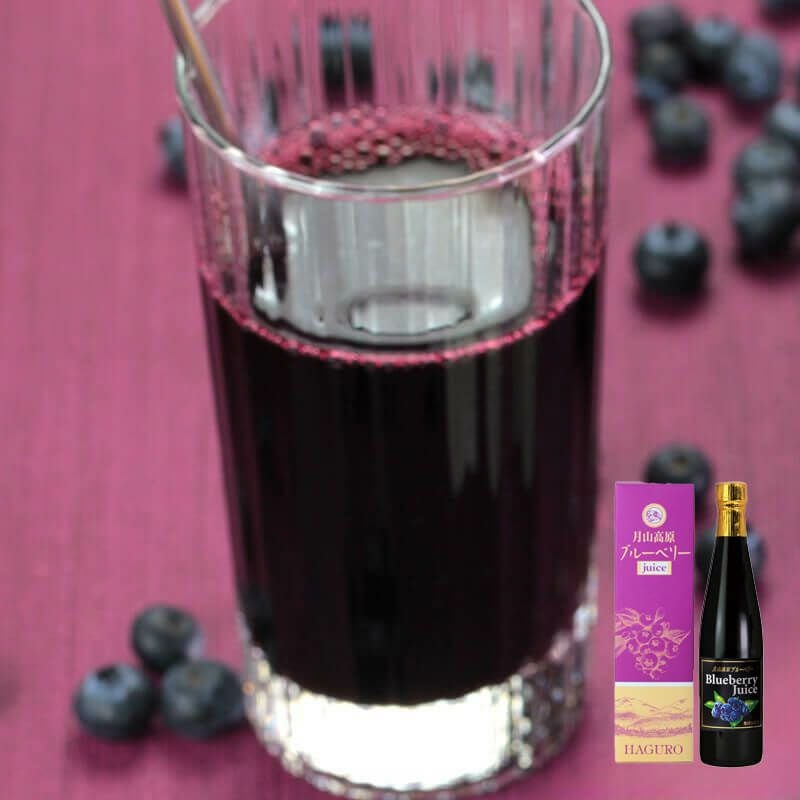 月山高原鈴木農園 ブルーベリー無糖ジュース