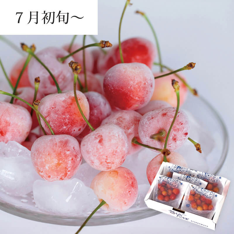 フローズンフルーツ【佐藤錦さくらんぼ】 山形県産さくらんぼを満喫